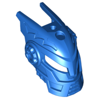 Large Figure Mask, Surge in Blue