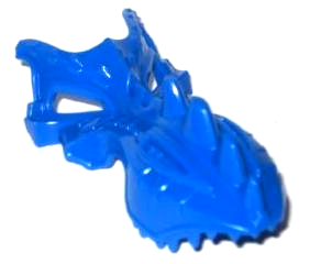 Large Figure Mask, Dragon Bolt in Blue