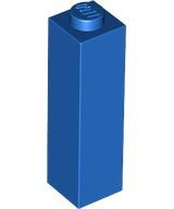 Brick 1 x 1 x 3 in Blue