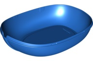 Duplo Boat Base in Blue