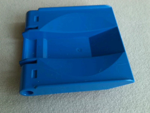 Duplo Trailer Ramp 4 x 4 in Blue