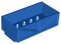 Duplo Train Wagon in Blue