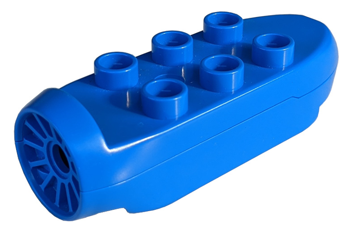 Duplo Airplane Engine in Blue