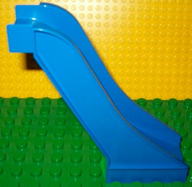 Duplo Playground Slide Straight in Blue