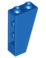 Brick Sloped Inverted 75° 2 x 1 x 3 in Blue