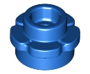 Plant, Flower, Plate Round 1 x 1 with 5 Petals in Blue
