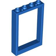 Window 1 x 4 x 5 with Hollow Studs in Blue