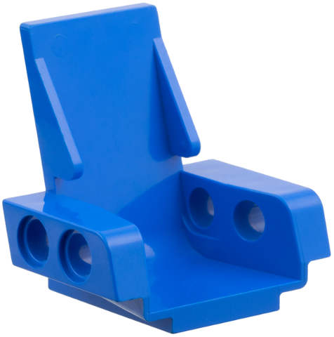 Technic Seat / Chair [3 x 2 Base] in Blue