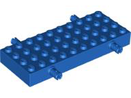 Vehicle Base, Brick Special 4 x 10 with 4 Pins in Blue