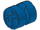Wheel Centre Wide with Stub Axles [Tricycle] in Blue