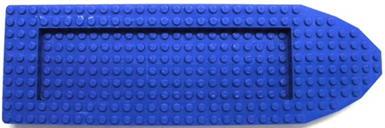 Boat Deck 32 x 10 x 1 2/3 in Blue