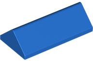 Brick Sloped 45° 2 x 4 Double in Blue