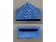 Brick Sloped 45° 2 x 1 Triple with Hollow Underside in Blue