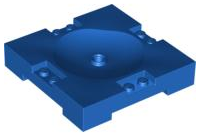 Sports Field Section 8 x 8 in Blue