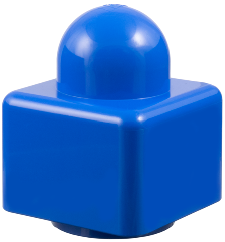 Primo Brick 1 x 1 in Blue