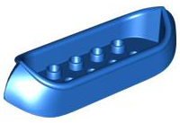 Duplo Boat / Canoe 2 x 8 in Blue