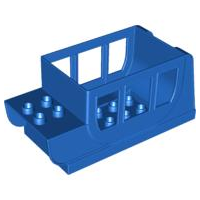 Duplo Horse Carriage Body in Blue
