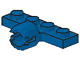 Plate Special 1 x 4 with Towball Socket, Long, 2 Slots in Blue