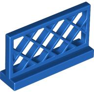 Fence Lattice 1 x 4 x 2 in Blue