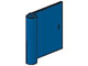 Door 1 x 5 x 4 Right in Blue