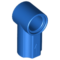 Technic Axle and Pin Connector Angled #1 in Blue