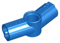 Technic Axle and Pin Connector Angled #3 - 157.5° in Blue