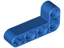 Technic Beam 2 x 4 L-Shape Thick in Blue