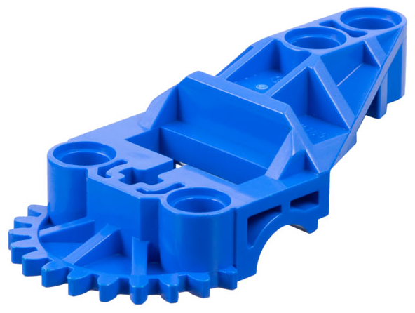 Technic Gearbox Half in Blue