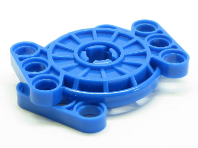 Technic Turntable 4 x 6 Complete Assembly (Mindstorms) in Blue