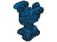 Large Figure Skeletal, Torso, Gearbox in Blue