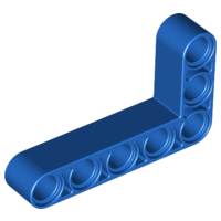 Technic Beam 3 x 5 L-Shape Thick in Blue