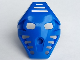 Large Figure Mask Pakari in Blue