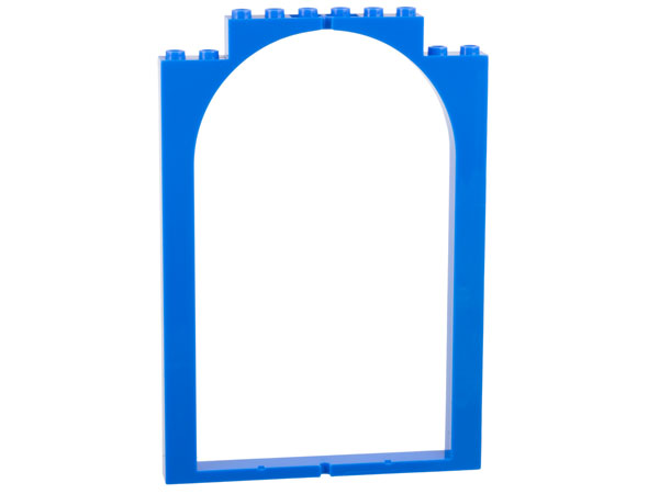 Belville, Door Frame Arched Swivel 1 x 10 x 12 in Blue