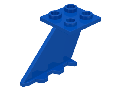 Tail 4 x 2 x 2 in Blue