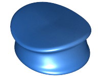 Cap, Police Style in Blue