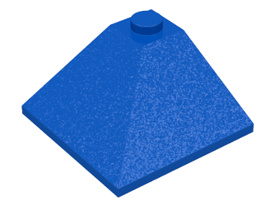 Brick Sloped 33° 3 x 3 Double Convex in Blue