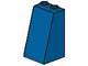 Brick Sloped 75° 2 x 2 x 3 [Hollow Studs] in Blue