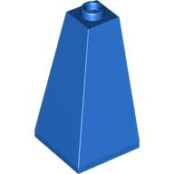 Brick Sloped 75° 2 x 2 x 3 Double Convex in Blue