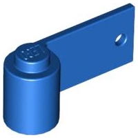 Door 1 x 3 x 1 Right in Blue