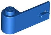 Door 1 x 3 x 1 Left in Blue