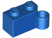 Hinge Brick 1 x 4 [Lower] in Blue