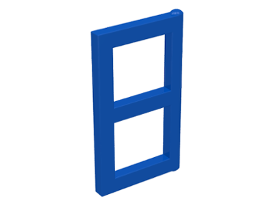 Window 1 x 2 x 3 Pane in Blue