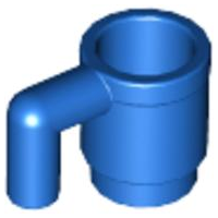 Equipment Cup / Mug [Plain] in Blue