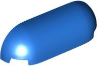 Brick Round, Curved Triple 1 x 4 x 1 in Blue