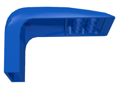 Fabuland, Car Roof, Fixed Curve in Blue