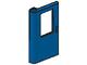 Door 1 x 4 x 5 Train Left in Blue