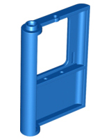 Door 1 x 4 x 5 Train Right in Blue