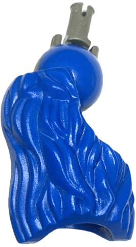 Large Figure Limb, Upper Arm (Nepol) with Dark Gray Pin in Blue