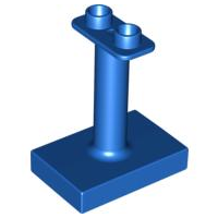 Duplo Support 2 x 3 x 3 with 2 Top Studs in Blue