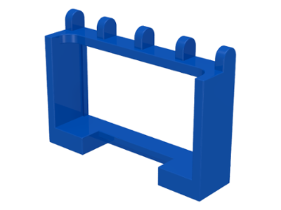 Hinge Vehicle Roof Holder 1 x 4 x 2 in Blue